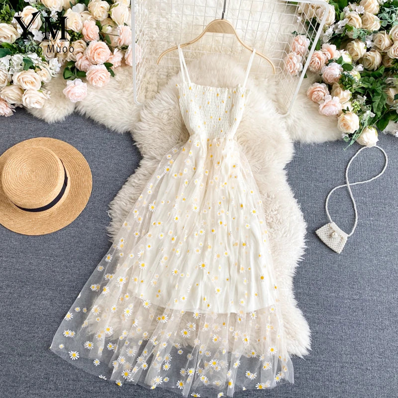 Korean Daisy Dress