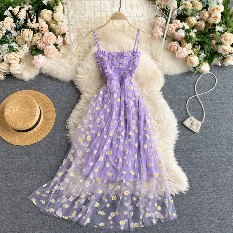 Korean Daisy Dress
