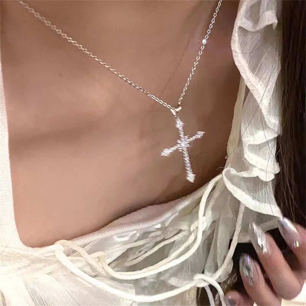 Crystal Cross Pendant