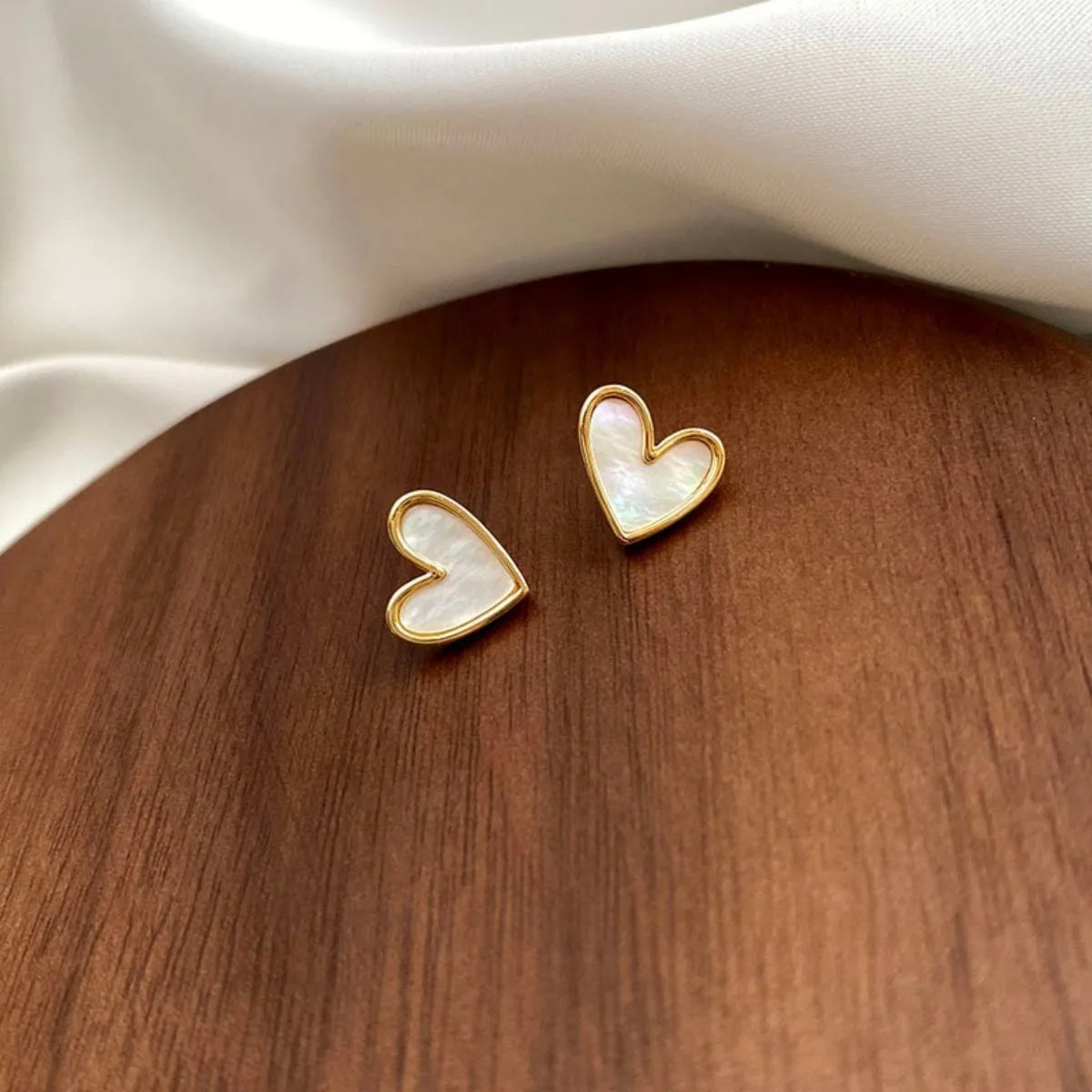 Glaze Heart Earrings
