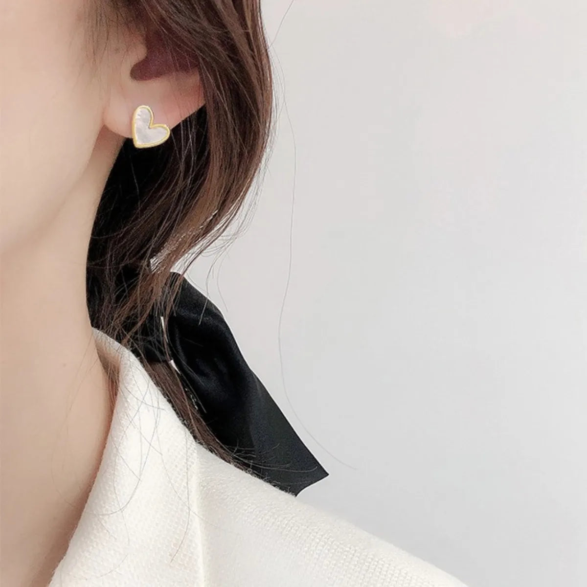 Glaze Heart Earrings