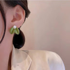 Asymmetry Flower Earrings