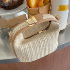 Straw Shoulder Purse