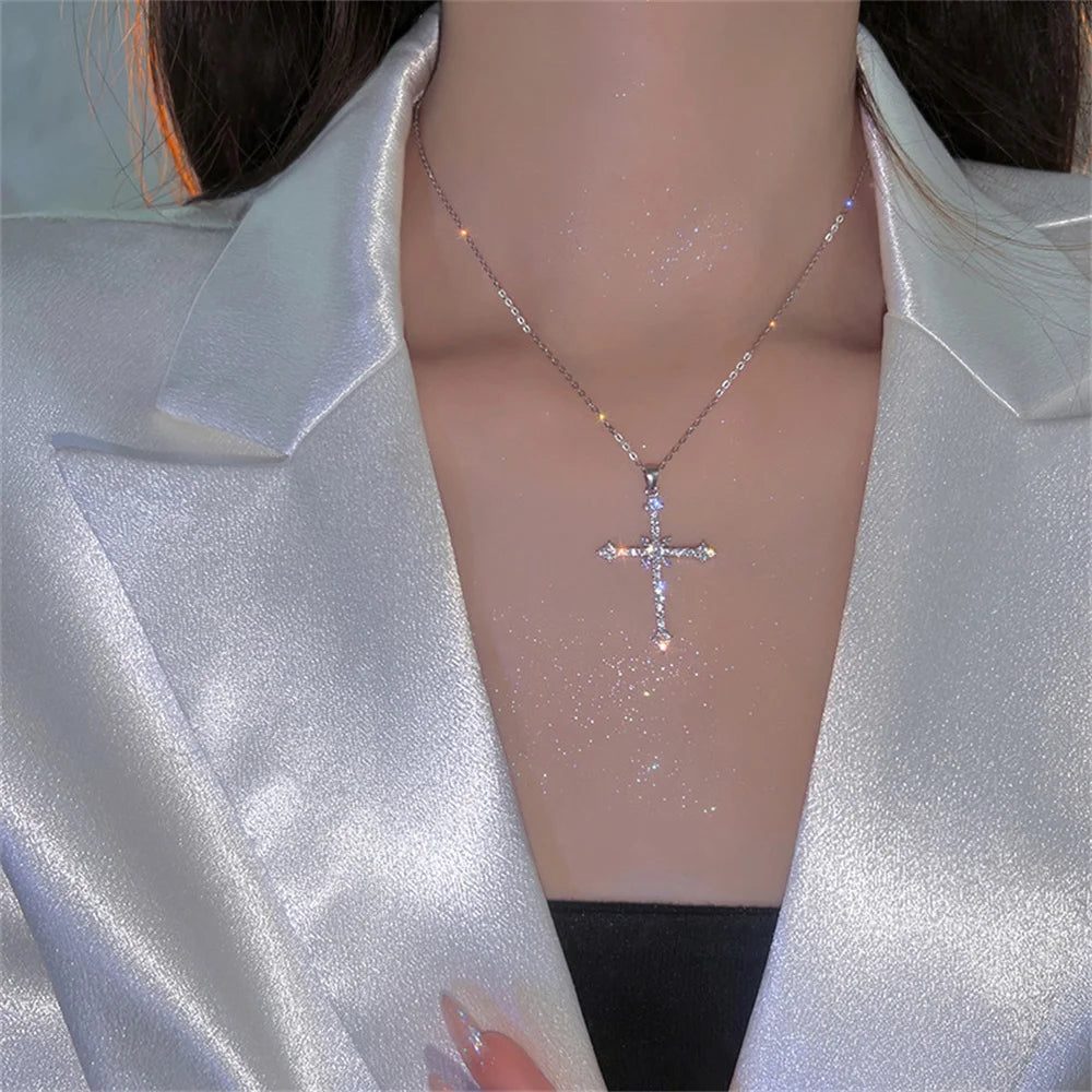 Crystal Cross Pendant