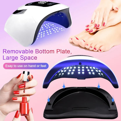 X19 MAX UV LED Nail Drying Lamp (320W)