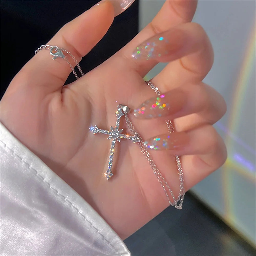 Crystal Cross Pendant