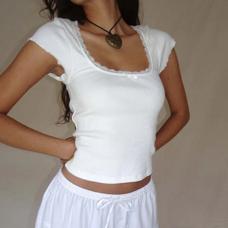 Cottage Vintage Lace Shirt