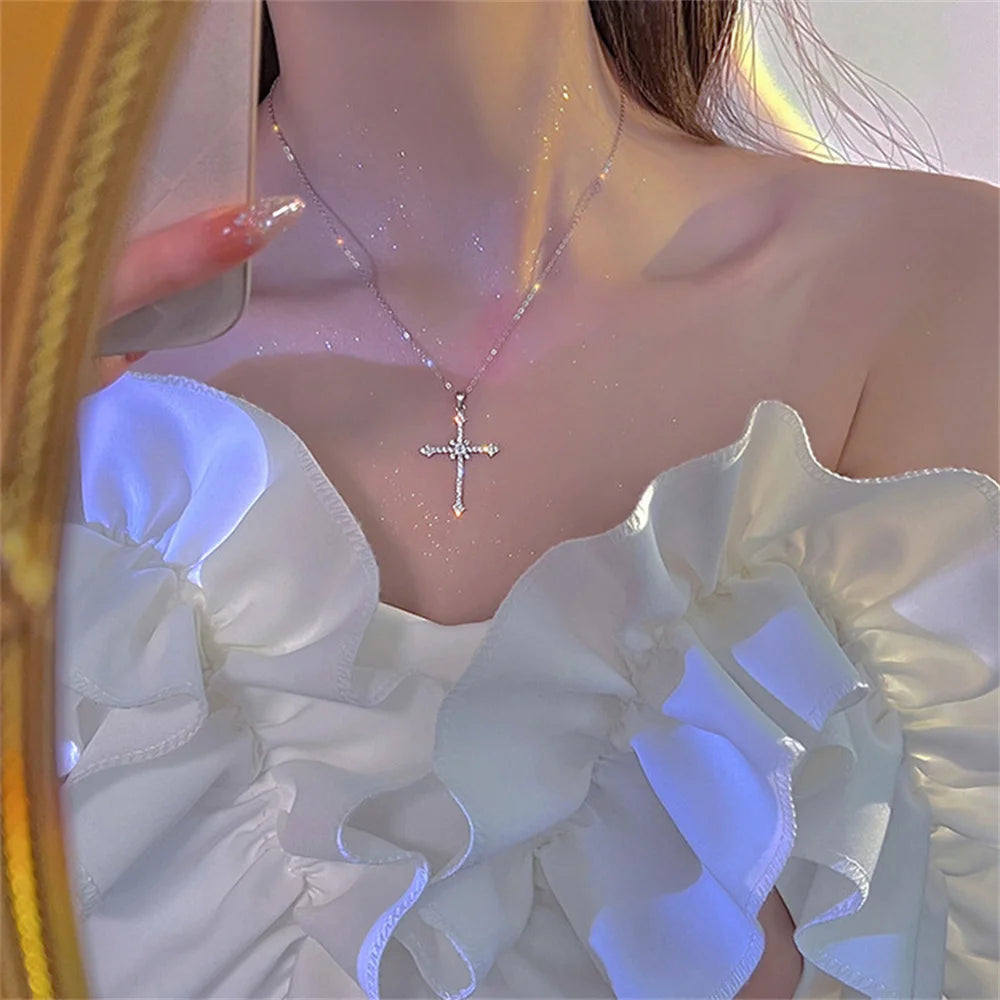 Crystal Cross Pendant