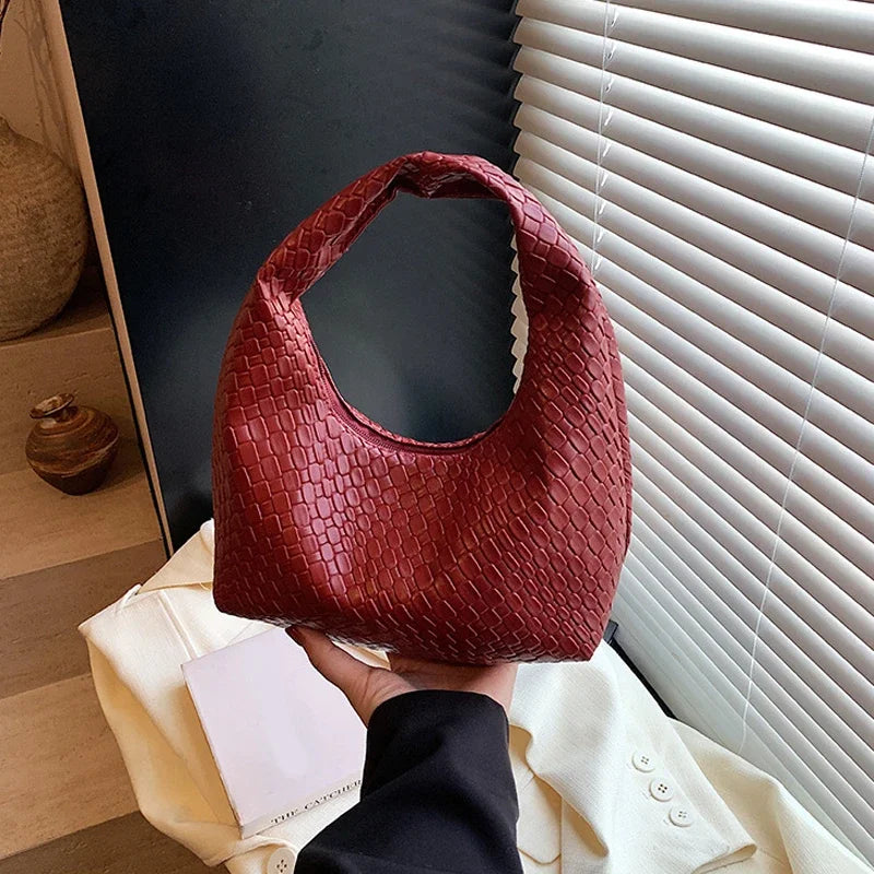 Small Leather Hobo Bag