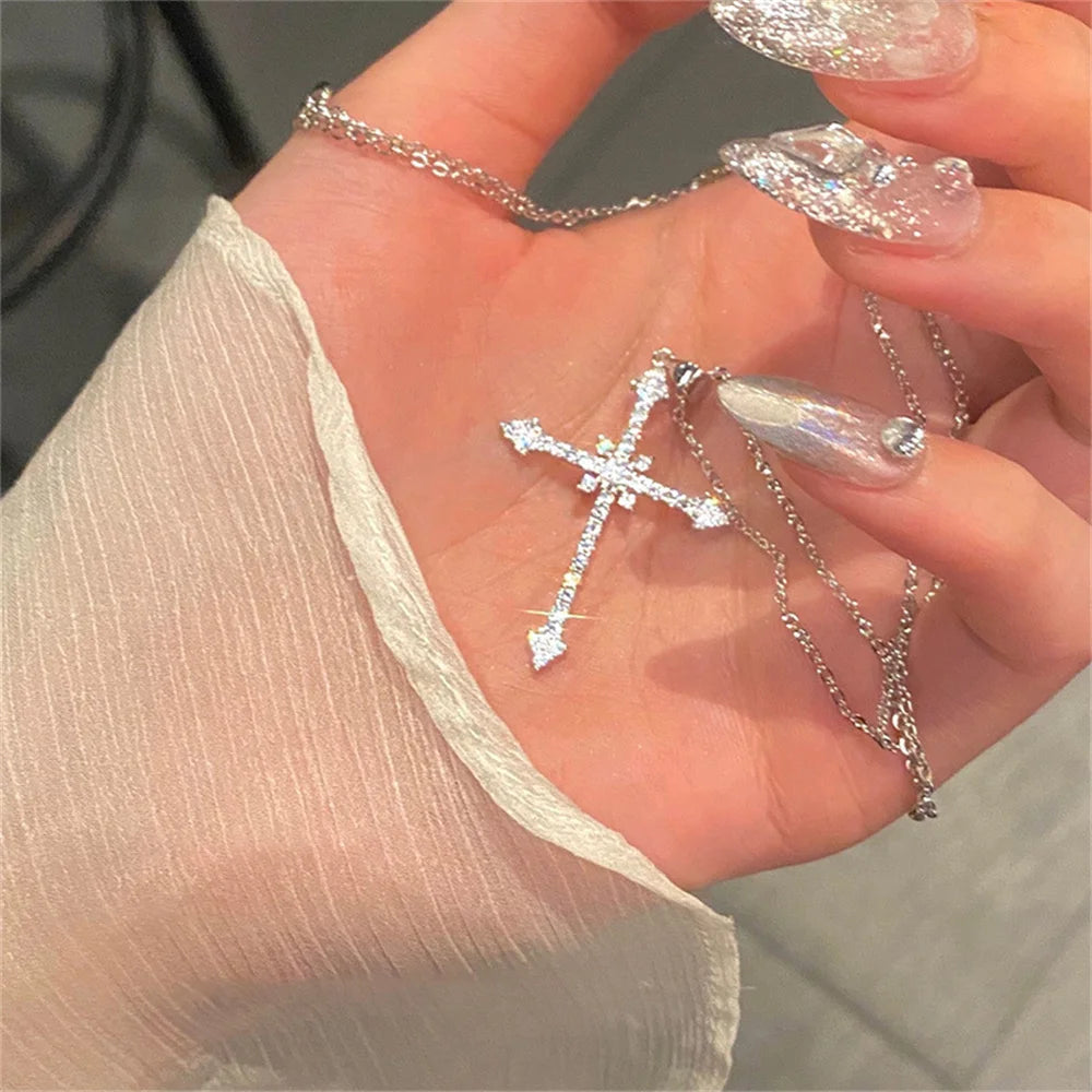 Crystal Cross Pendant