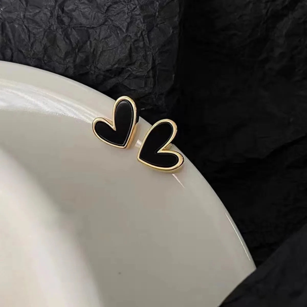 Glaze Heart Earrings