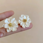 Korean Flower Earrings
