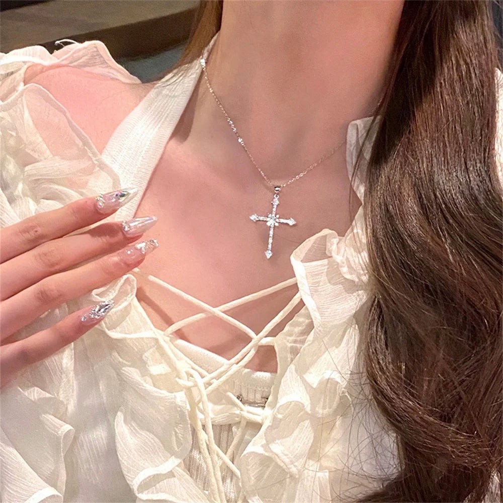 Crystal Cross Pendant