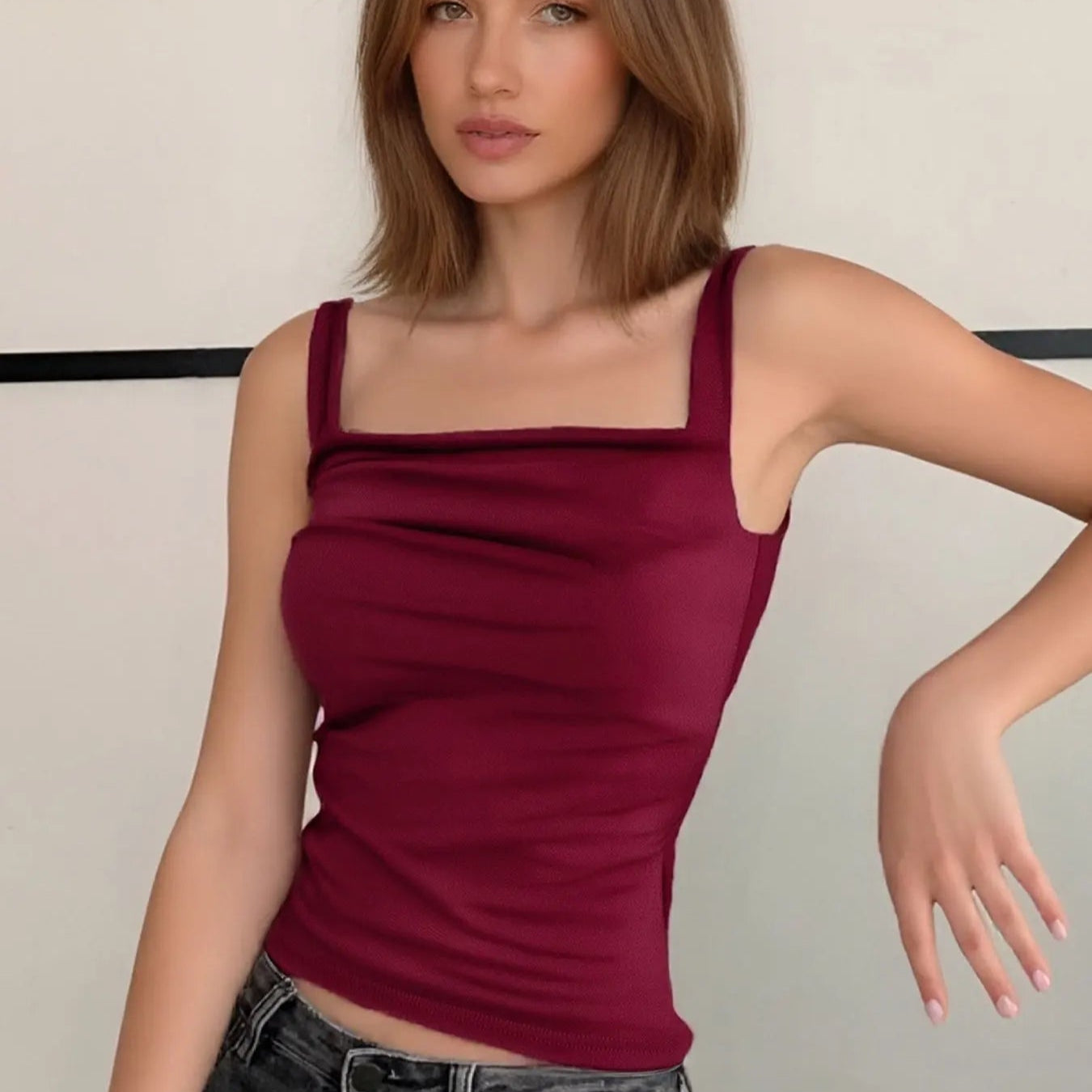 Folding Tank Top
