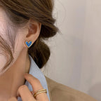 Glaze Heart Earrings