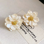 Korean Flower Earrings