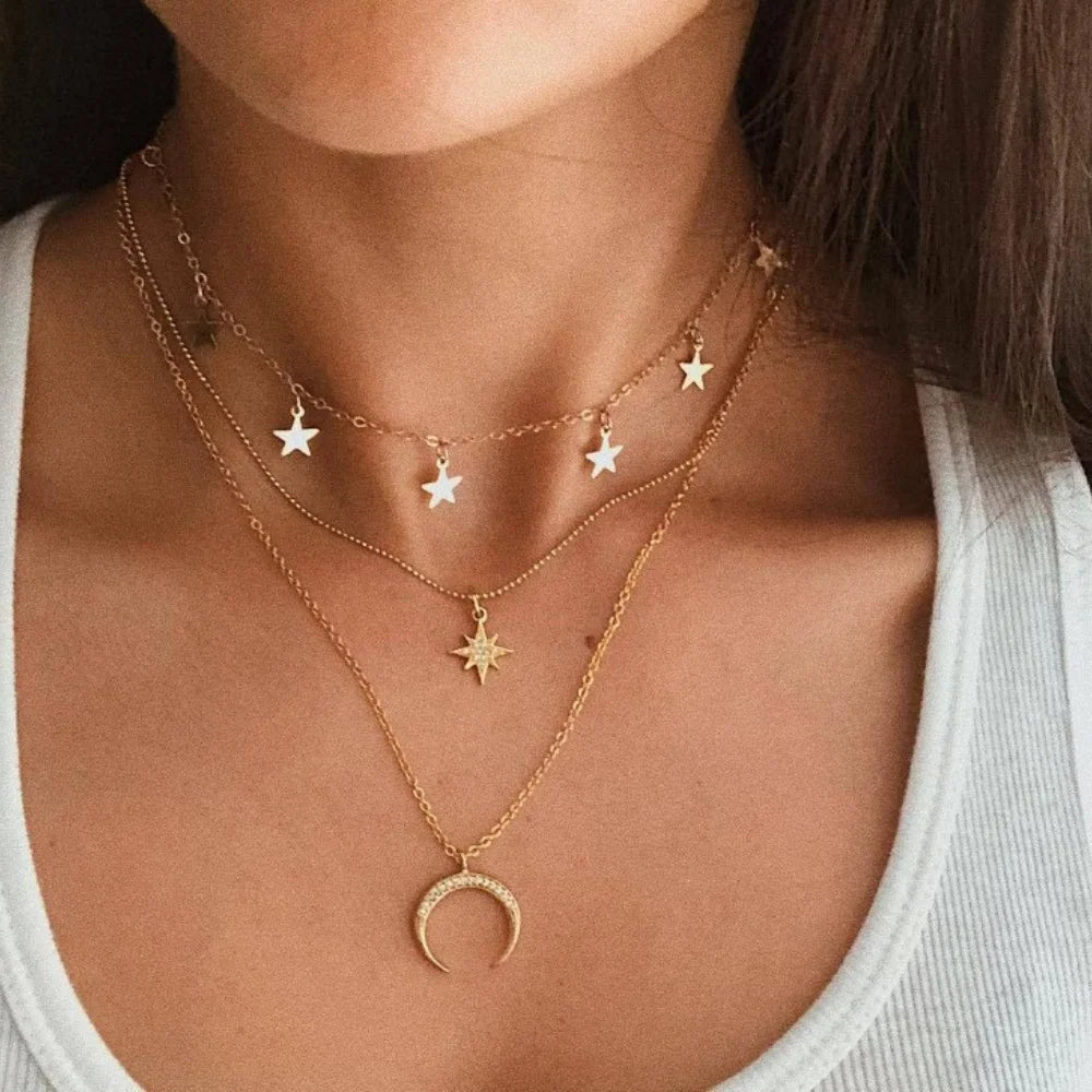 Gold Combo Necklace